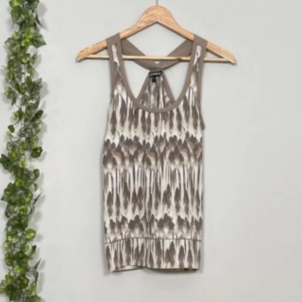 EXPRESS | TANK TOP SIZE XS BROWN TAN